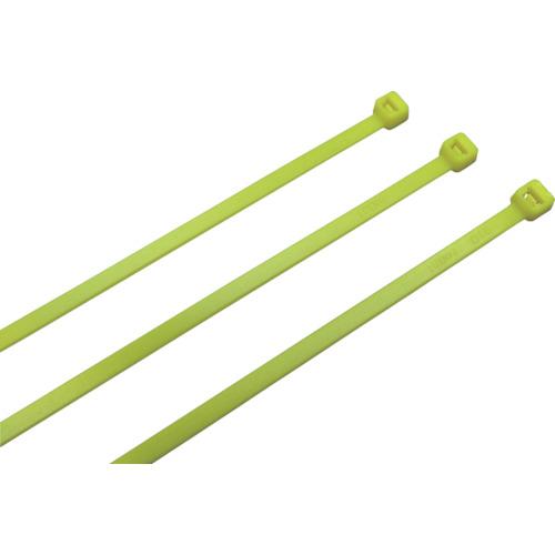 PANDUIT สายรัดไนลอน สีเหลืองเรืองแสง (100 ชิ้น)