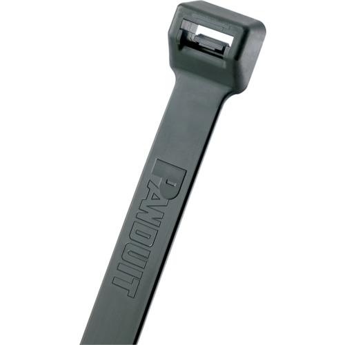 เข็มขัดรัดสายไฟไนลอน PANDUIT สีดำ ทนทานต่อทุกสภาพอากาศ ชนิดไม่มีตัวล็อค (100 ชิ้น)