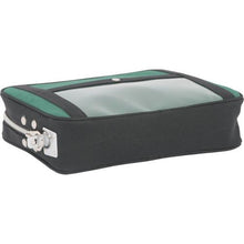 Load image into gallery viewer, SANEI canvas mail pouch (L) with horseshoe lock fittings moss green
