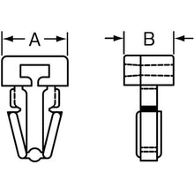 โหลดรูปภาพลงในโปรแกรมดูแกลเลอรี PANDUIT Push-in Fixture สีธรรมชาติ (100 ชิ้น)
