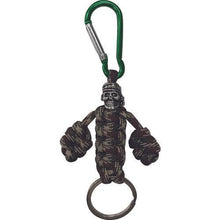 Load image into gallery viewer, YUTAKAMAKE Paramate Keychain 4mm x 1.5m Camouflage with hook and ring
