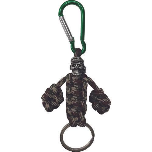 YUTAKAMAKE Paramate Keychain 4mm x 1.5m Camouflage with hook and ring