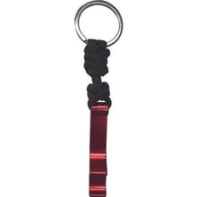 Load image into gallery viewer, YUTAKAMAKE Paramate Keychain 4mm x 0.5m OD With bottle opener and ring
