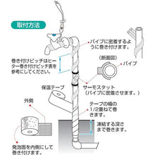 画像をギャラリービューアに読み込む, ＳＡＮＥＩ　水道凍結防止ヒーター

