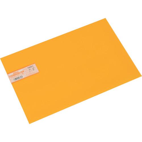 Light polystyrene plate orange transparent 300 x 450 x 0.5 mm
