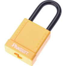 画像をギャラリービューアに読み込む, パンドウイット　ロックアウト用非電導性パドロック　黄
