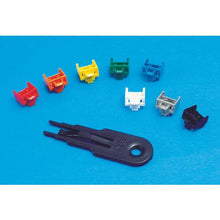 โหลดรูปภาพลงในโปรแกรมดูแกลเลอรี PANDUIT Modular Jack Guard สีแดง (10 ชิ้น)
