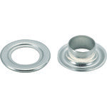 Load image into gallery viewer, TRUSCO double-sided eyelet aluminum 4 mm 100 sets (blister pack included)
