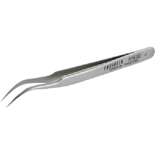 ENGINEER titanium tweezers (J type) curved type 120mm