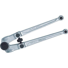 Tải hình ảnh vào trình xem thư viện, Cờ lê SUPER TOOL chốt Độ mở miệng (tâm chốt): 18-100 Tổng chiều dài: 250mm
