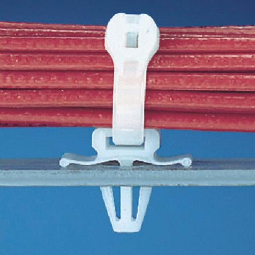 PANDUIT Push-in Fixture สีธรรมชาติ (100 ชิ้น)