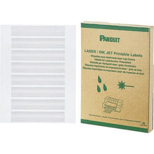 โหลดรูปภาพลงในโปรแกรมดูแกลเลอรี ป้ายหมุนสำหรับเครื่องพิมพ์เลเซอร์ PANDUIT สีขาว ส่วนพิมพ์ 25.4mmX6.4mm จำนวนป้าย 2500 แผ่น R100X075X1J
