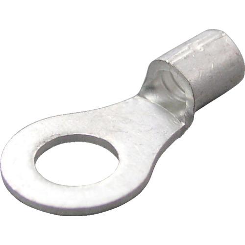 Nichiff裸压接端子R形 (50 P) 外部尺寸19.2 mm杆端直径13 mm