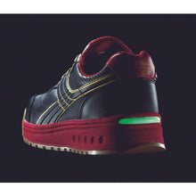 画像をギャラリービューアに読み込む, ディアドラ　ＤＩＡＤＯＲＡ　安全作業靴　ロビン　黒／白／赤　２４．０ｃｍ
