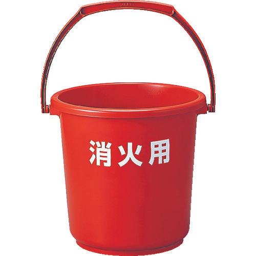 TRUSCO eco-poly bucket 10L for fire extinguishing