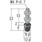 Tải hình ảnh vào trình xem thư viện, Bu lông cao su KAKUTA M4X13
