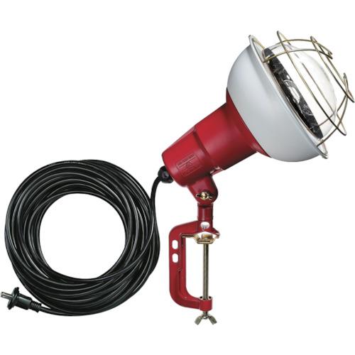 有虎钳的HATAYA防雨型工作灯反射器电灯500W 100V电线10m