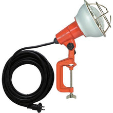 Load image into gallery viewer, HATAYA rainproof type work light reflector lamp 200W 100V electric wire 5m with vise
