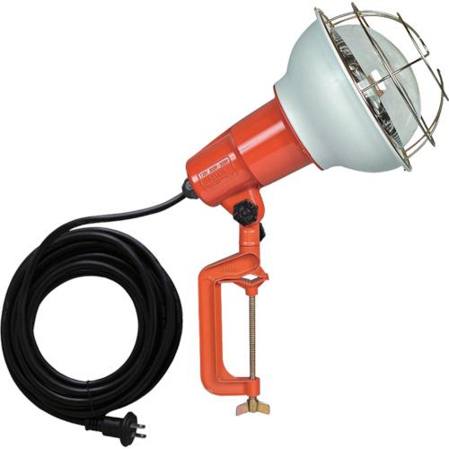 HATAYA rainproof type work light reflector lamp 500W 100V electric wire 5m with vise