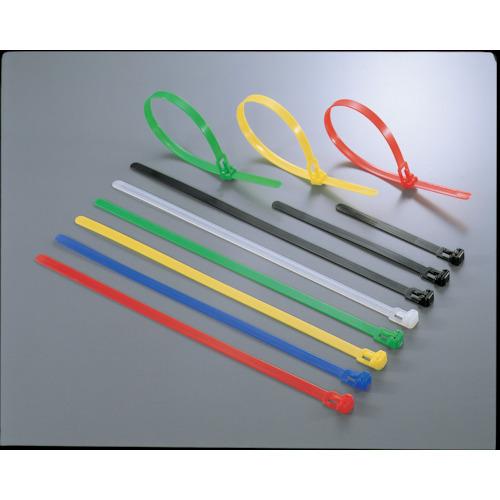 HellermannTyton ผูกซ้ำ กว้าง 7.4 x ยาว 100มม. 100 ชิ้น ใช้ภายในอาคาร