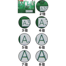 将图像导入到图库查看器中树叶图案放大镜
