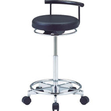 โหลดรูปภาพลงในโปรแกรมดูแกลเลอรี เก้าอี้ทำงานแบบก้านโยก TRUSCO เบาะนั่งยูรีเทนแรงผลักต่ำพร้อมพนักพิง
