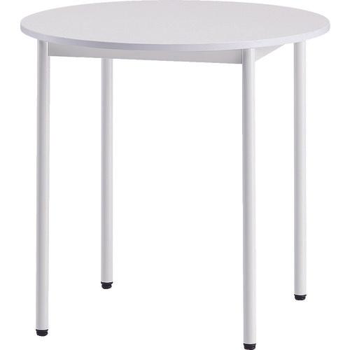 TOKIO โต๊ะทำงาน ทรงกลม สีขาว