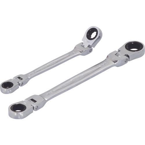 Cờ lê hộp bánh cóc xoay đôi TONE kích thước inch