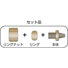 画像をギャラリービューアに読み込む, ＡＳＯＨ　リングジョイント　ＰＴ１／８ＸΦ５
