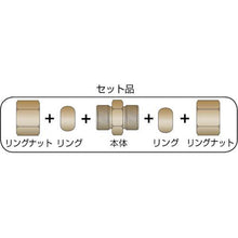 画像をギャラリービューアに読み込む, ＡＳＯＨ　両口リングジョイント　Φ８
