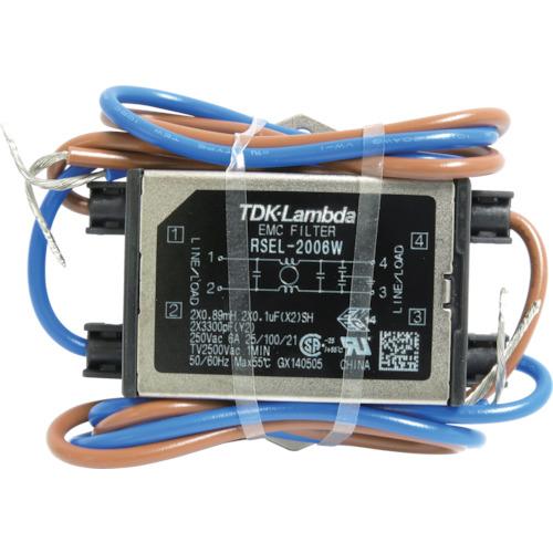 TDK-Lambda noise filter RSEL แบบสาย 250V 6A