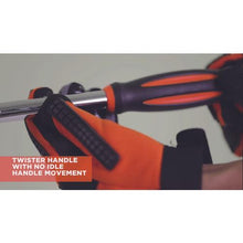 Tải hình ảnh vào trình xem thư viện, Góc chèn của tay cầm bánh cóc truyền động kép GROZ 6,35 tổng chiều dài 180mm

