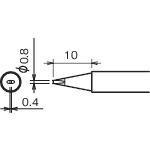 Đầu thay thế loại goot 0.8D (1 đầu = 1PK)