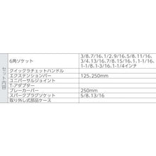 画像をギャラリービューアに読み込む, バーコ　インチソケットセット　１／２　差込角１２．７ｍｍ
