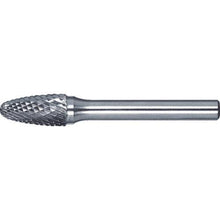 โหลดรูปภาพลงในโปรแกรมดูแกลเลอรี SUPER TOOL SUPER TOOL Carbide Bur Diamond Cut Brazed Type Shank เส้นผ่านศูนย์กลาง 6 มม. (ทรงหัวกระสุน) เส้นผ่านศูนย์กลางใบมีด: 9.5 ความยาวใบมีด: 19.0
