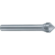 โหลดรูปภาพลงในโปรแกรมดูแกลเลอรี เส้นผ่านศูนย์กลางก้านคาร์ไบด์ SUPER TOOL SUPER TOOL Carbide 6 มม. (ทรงกรวย 90°) ตัดเดี่ยว (เส้นผ่านศูนย์กลางใบมีด: 6.0)

