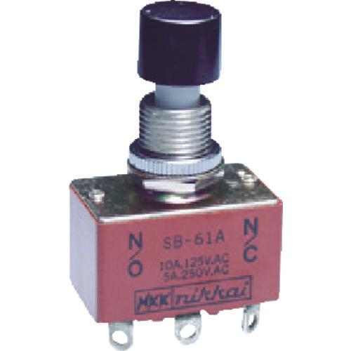 NKK SWITCHES tắc nút ấn công tắc đầu hàn 2 cực ON-(ON)
