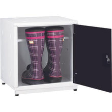 โหลดรูปภาพลงในโปรแกรมดูแกลเลอรี กล่องใส่รองเท้าประกอบ ASKA สีดำ
