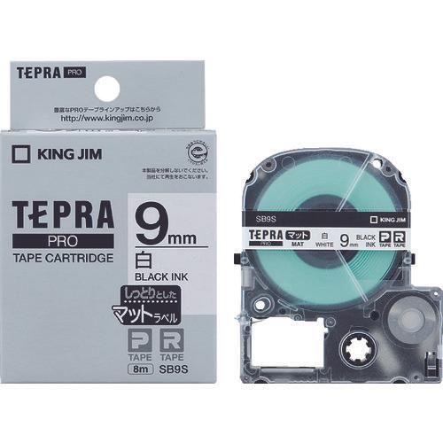 KING JIM Tepra PRO ตลับเทปกว้าง 9 มม. สีขาว