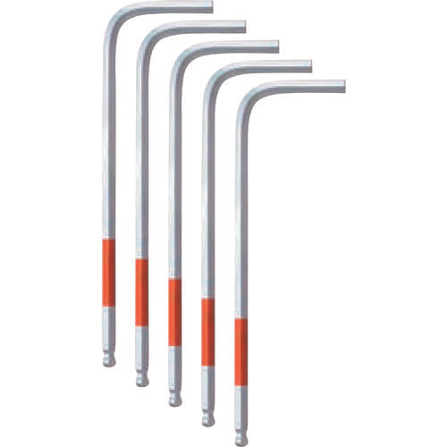 Cờ lê đầu bi khôn ngoan [hàng lẻ] Bộ 5 chi tiết NC (cỡ tiêu chuẩn) 5.0 mm