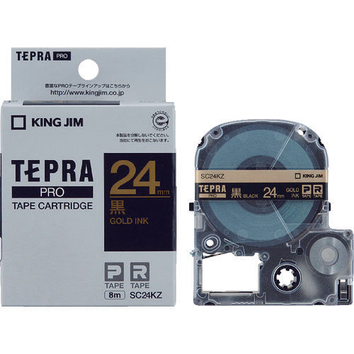 KING JIM Tepra PRO ตลับเทปกว้าง 24มม. ดำ