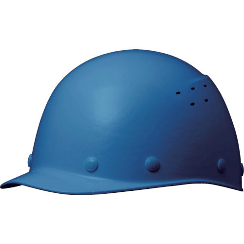 MIDORI ANZEN FRP Helmet ประเภทหมวกเบสบอลพร้อมช่องระบายอากาศสีน้ำเงิน