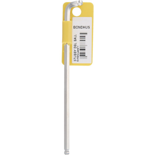 BONDHUS Stubby Double Ball L-Wrench 3/16 inch