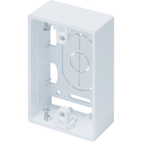Masaru New F-Mall Accessory Exposed Box for 1 Piece Shallow White