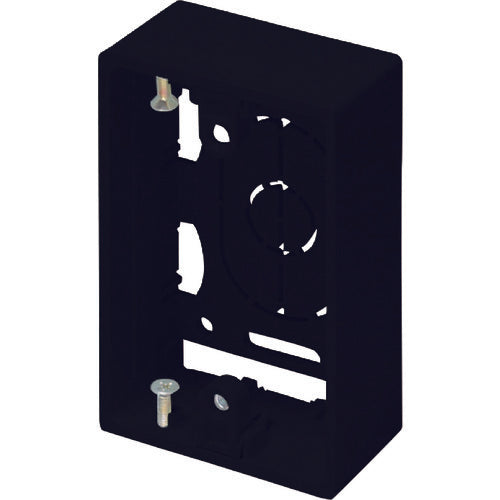 Masaru New F-Mall Accessory Exposed Box for 1 Piece Shallow Black