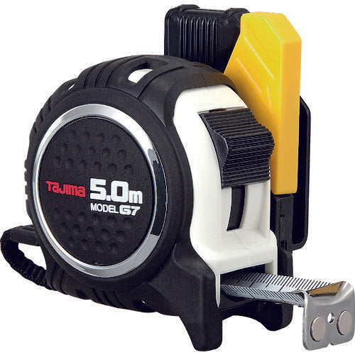 Tajima Sef G7 กรงเล็บแก้วมัค 25 5.0 ม. สเกลเมตริกดำ/ขาว