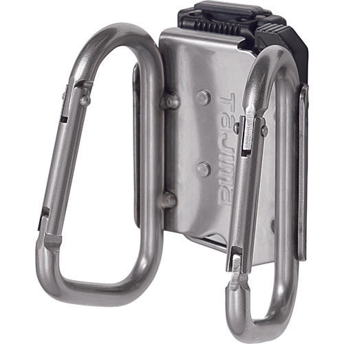 Tajima ที่จับเครื่องมือแบบถอดได้ carabiner สแตนเลสคู่ขนาดเล็ก