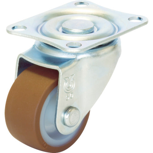 YUEI caster bánh xe xoay bánh xe urethane đường kính 100