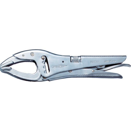คีมจับ SUPER TOOL (ความยาวรวมของตัวเครื่อง: 255 มม.) แรงยึดแน่นสูงสุด: 500 กก.