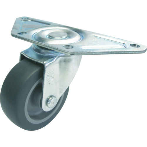 Bánh xe xoay Caster dành cho bánh xe đàn hồi góc YUEI đường kính 75